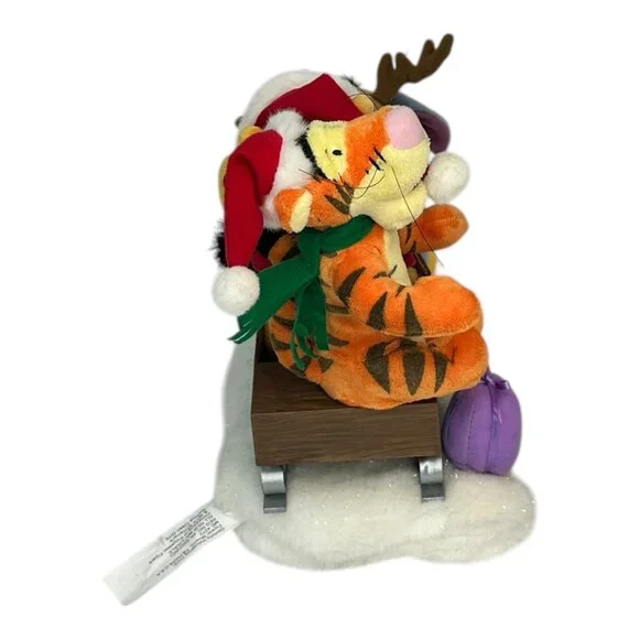 Winnie the Pooh, Tigger, Eeyore, Christmas Sleigh Ride Music Motion Plus… - Picture 3 of 11